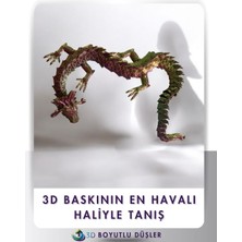 4 Ayaklı Haraketli Ejderha Çok Renkli
