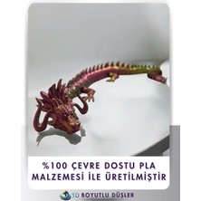 4 Ayaklı Haraketli Ejderha Çok Renkli