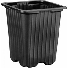 Thermoform Kare Saksı 200 Adet 9 cm