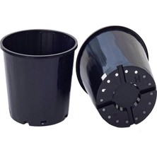 Üretim Saksısı Siyah 50 Adet - 13 cm 1 Lt