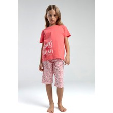 Kız Çocuk Pijama Takım 9-14 Yaş 3612-G
