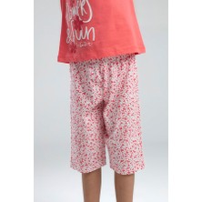 Kız Çocuk Pijama Takım 9-14 Yaş 3612-G
