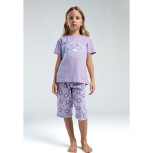 Kız Çocuk Pijama Takım 2-7 Yaş 3608-2