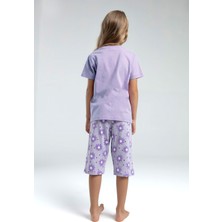 Kız Çocuk Pijama Takım 2-7 Yaş 3608-2