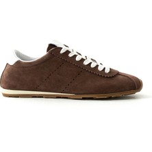 Fulgor Kahve Hakiki Deri Kadın Sneakers