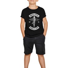 Mötley Crüe Hollywood Siyah Çocuk Tişört