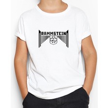 Rammstein Wall Beyaz Çocuk Tişört