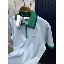Lacoste Fermuarlı Polo Yaka T-Shirt