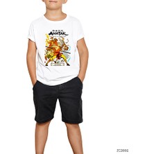 Avatar The Last Airbender The Promise Beyaz Çocuk Tişört