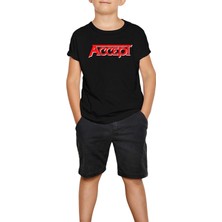 Accept Classic Siyah Çocuk Tişört