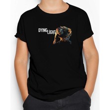 Dying Light Zombi Siyah Çocuk Tişört