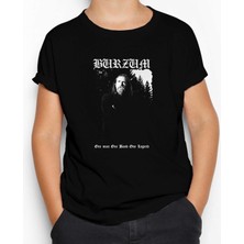 Burzum One Man One Band One Legand Siyah Çocuk Tişört
