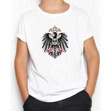 Hearts Of Iron 4 Imperial Coat Of Arms Of Germany Beyaz Çocuk Tişört