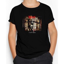 Slipknot 5 The Gray Chapter Siyah Çocuk Tişört