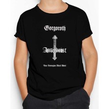 Gorgoroth Antichrist Siyah Çocuk Tişört