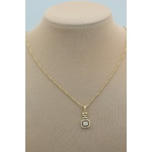 Stil Incisi/xupıng Jewelry Baget Zirkon Taşlı Kolye