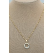 Stil Incisi/xupıng Jewelry Yuvarlak Zirkon Taşlı Kolye