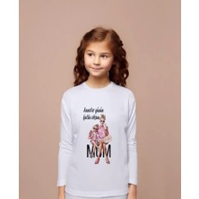 Anneler Günü Hedıyesi Kız Çocuk Kadın Tişört Baskılı Sweatshirt Özel Günler