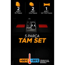 Seat Cordoba Sedan  2001 Model 4d Line Kırmızı Havuzlu   Paspas