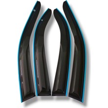 Dacia Logan Mcv Mavi Kromlu Cam Rüzgarlığı 2006-2019 Arası