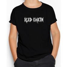 Iced Earth Logo Siyah Çocuk Tişört