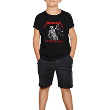 Metallica And Justice For All Siyah Çocuk Tişört