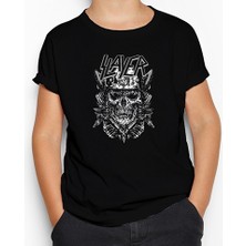 Slayer Soilder Skull Siyah Çocuk Tişört