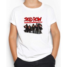 Skid Row The Gang Beyaz Çocuk Tişört