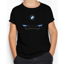 Bmw M4 Series Logo Siyah Çocuk Tişört