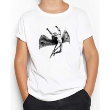 LED Zeppelin Icarus Angel Beyaz Çocuk Tişört