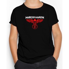 Marilyn Manson Spread Eagle Siyah Çocuk Tişört