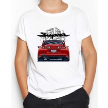 Toyota Supra 2jz Beyaz Çocuk Tişört