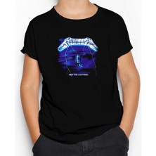 Metallica Ride The Lightning Siyah Çocuk Tişört