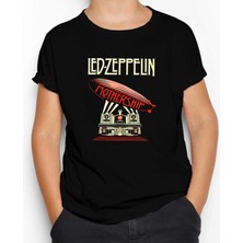 LED Zeppelin Mothership Siyah Çocuk Tişört