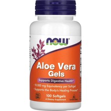 Now Aloe Vera Gels 10,000  mg ( 100 Softjel )