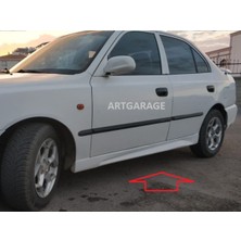 Hyundai Accent 1 Yumurta Kasa Marşpiyel Tk.-Fiberglass-Boyasız
