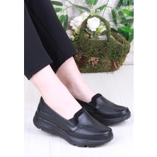 Mehmet Mete 32040 Anatomik Hafif Rahat  Deri Kadın Ayakkabı