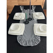 Vintage Fırfırlı Pötikare Runner