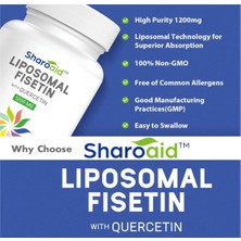 Sharoaid Liposomal Fisetin With Quercetin Supplements 1200  mg 60 Softgels.abd Menşei