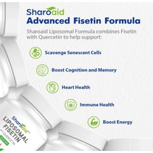 Sharoaid Liposomal Fisetin With Quercetin Supplements 1200  mg 60 Softgels.abd Menşei