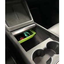 Tesla Yeni Model Y (Juniper) Bölmeli Orta Konsol Düzenleyici Araç Içi Organizer