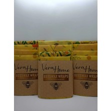 Verafood Balmumu Saklama Bezi Limited Edition 2 Serisi (35*35 Bez,35*35 Bez,35*35 Bez,30*30 Bez)