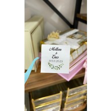 Söz, Kına, Nişan Çikolata Etiketi 3,5x3,5 cm 70 Adet - Arletikettasarım