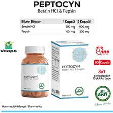 Anti Peptocyn® Betain Hcl,pepsin 90 Kapsül