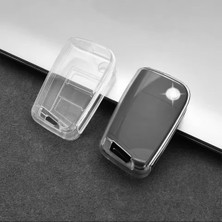 Skoda Octavia A7 Rapid Scala Kamiq Karoq Şeffaf Anahtar Kılıfı