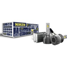 Niken Nova Soft H7 LED Xenon 55 Watt 9000 Lümen Yeni Seri