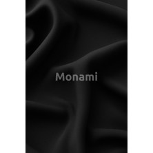 Monami Lüks Lacivert Elegance Işık Geçirmez Karartma Perde