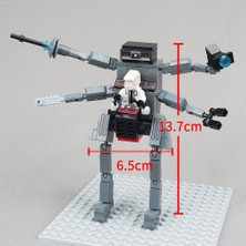 Izleme Yarışı Savaş Zırh Yapı Taşları Sahne Minifigür Ekipman Model Ekipman Küçük Parçacık Montaj Oyuncaklar (Yurt Dışından)