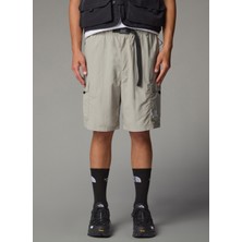 The North Face NF0A8BJM1I41-M Nse Short Gri Normal Bel Normal Düz Erkek Şort