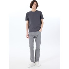 Mustang Orta Bel Straight Gri Erkek Denim Pantolon Washıngton Straıght-30